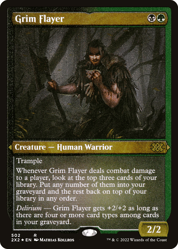 Grim Flayer — Double Masters 2022 — Magic: The Gathering