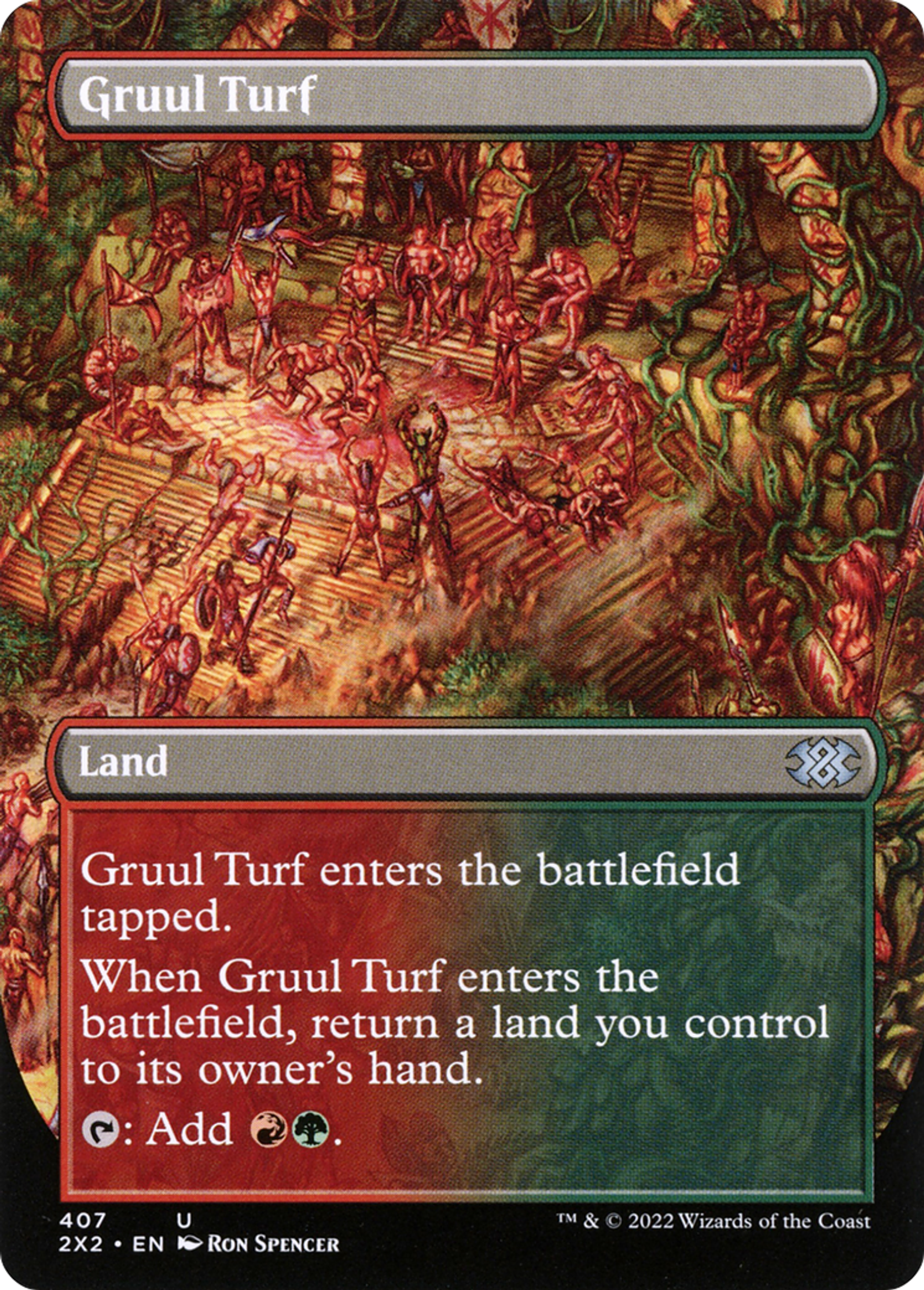Gruul Turf — Double Masters 2022 — Magic: The Gathering