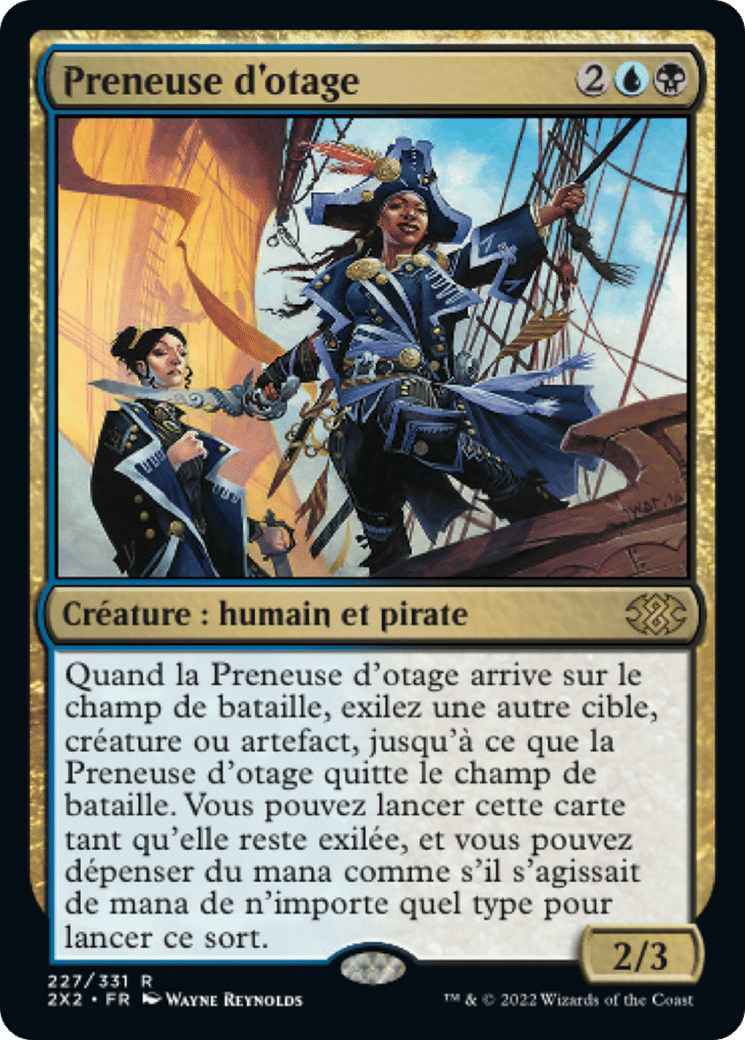 Preneuse d'otage — Double Masters 2022 — Magic: The Gathering