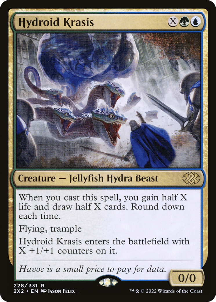 Hydroid Krasis — Double Masters 2022 — Magic: The Gathering
