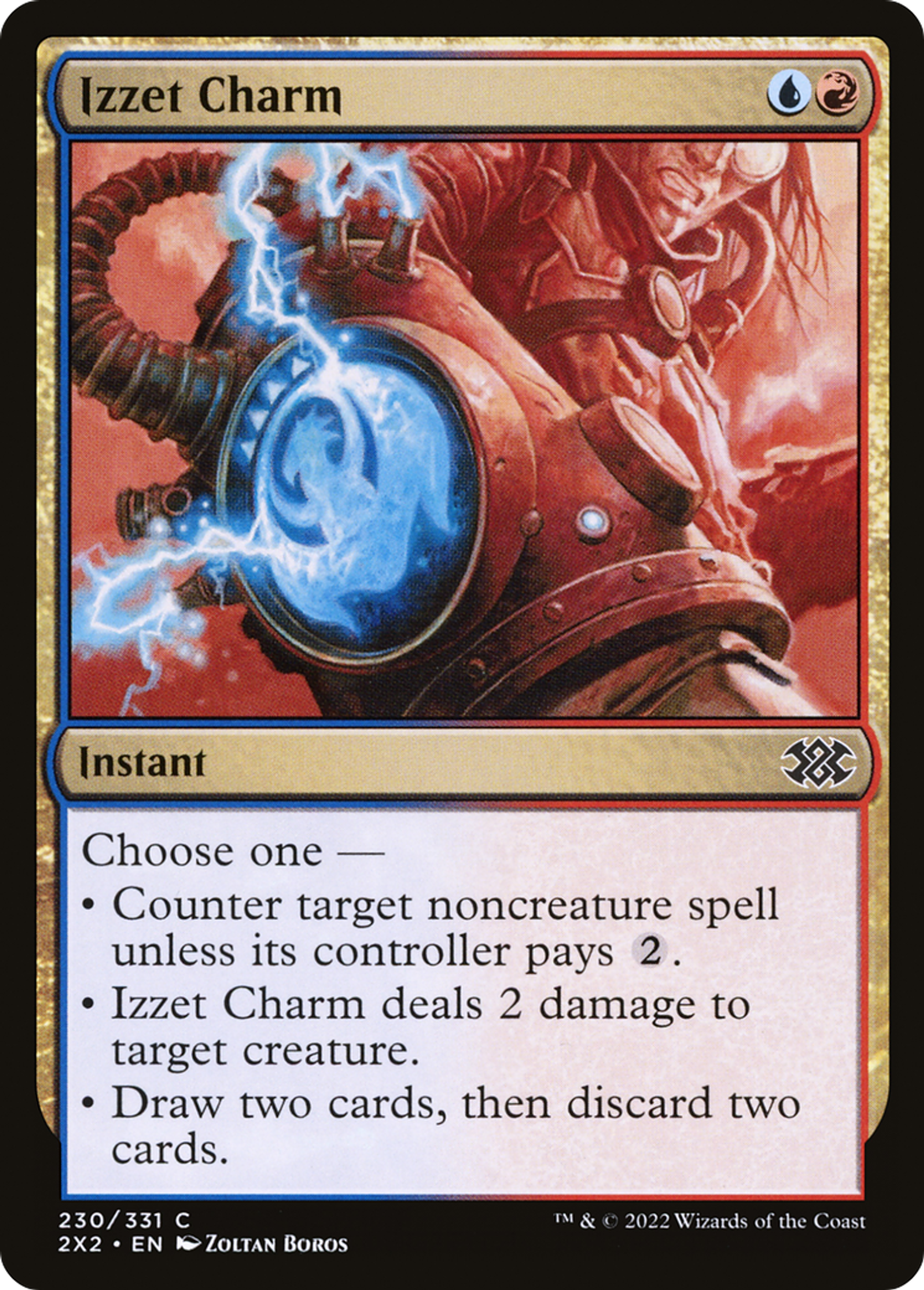 Charme d'Izzet — Double Masters 2022 — Magic: The Gathering