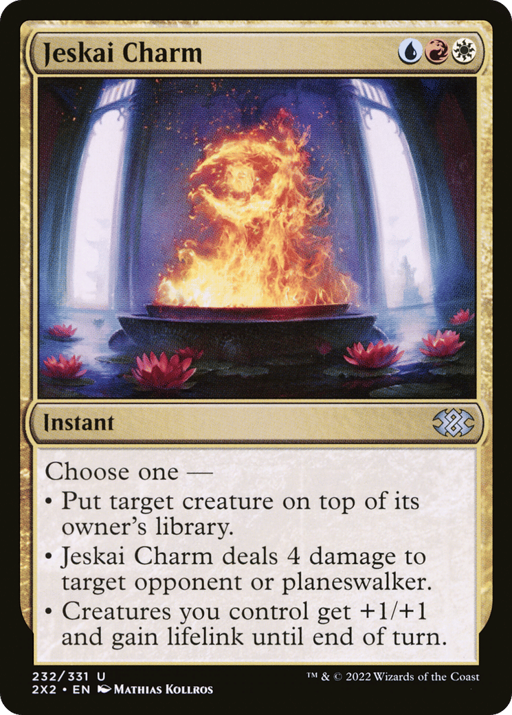 Jeskai Charm — Double Masters 2022 — Magic: The Gathering
