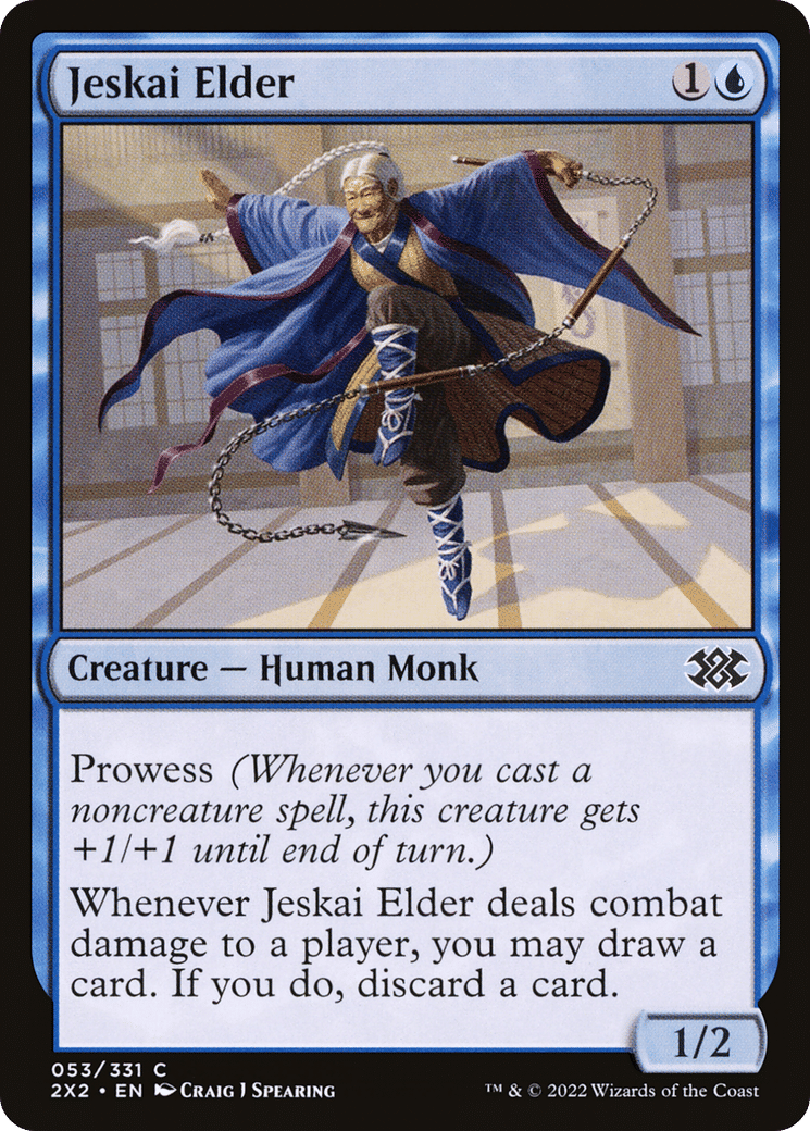 Jeskai Elder — Double Masters 2022 — Magic: The Gathering