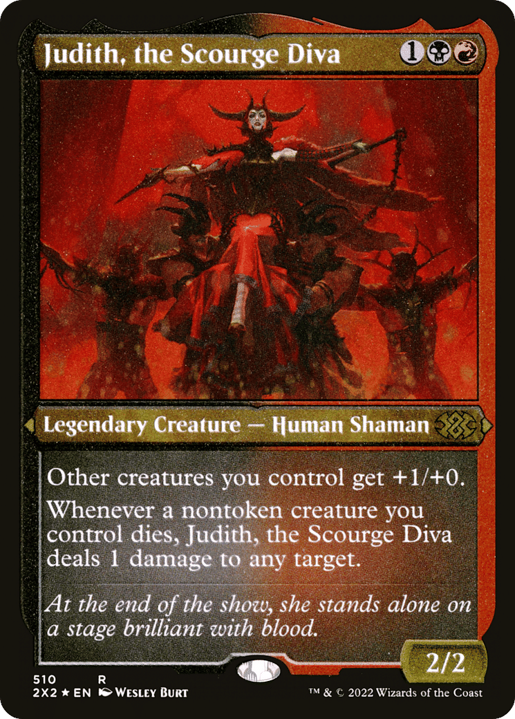 Judith, the Scourge Diva — Double Masters 2022 — Magic: The Gathering