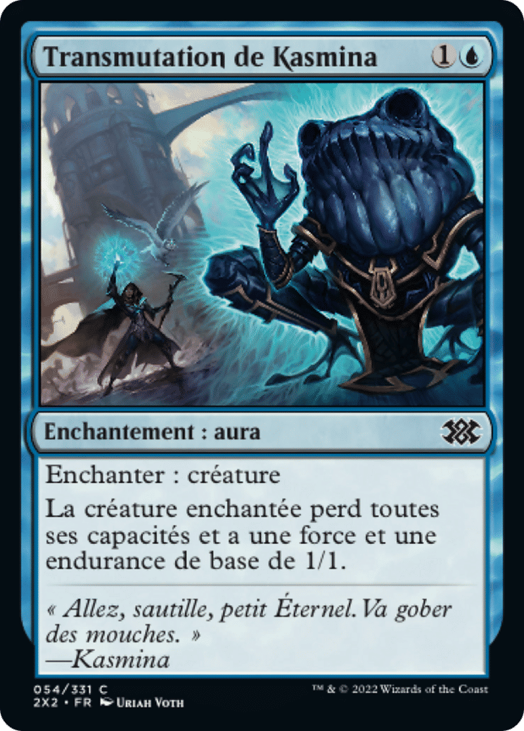 Transmutation de Kasmina — Double Masters 2022 — Magic: The Gathering