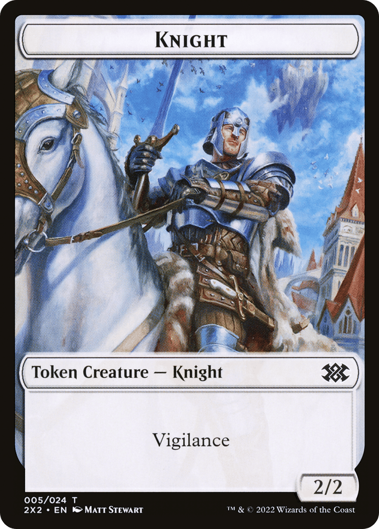 Knight — Double Masters 2022 — Magic: The Gathering