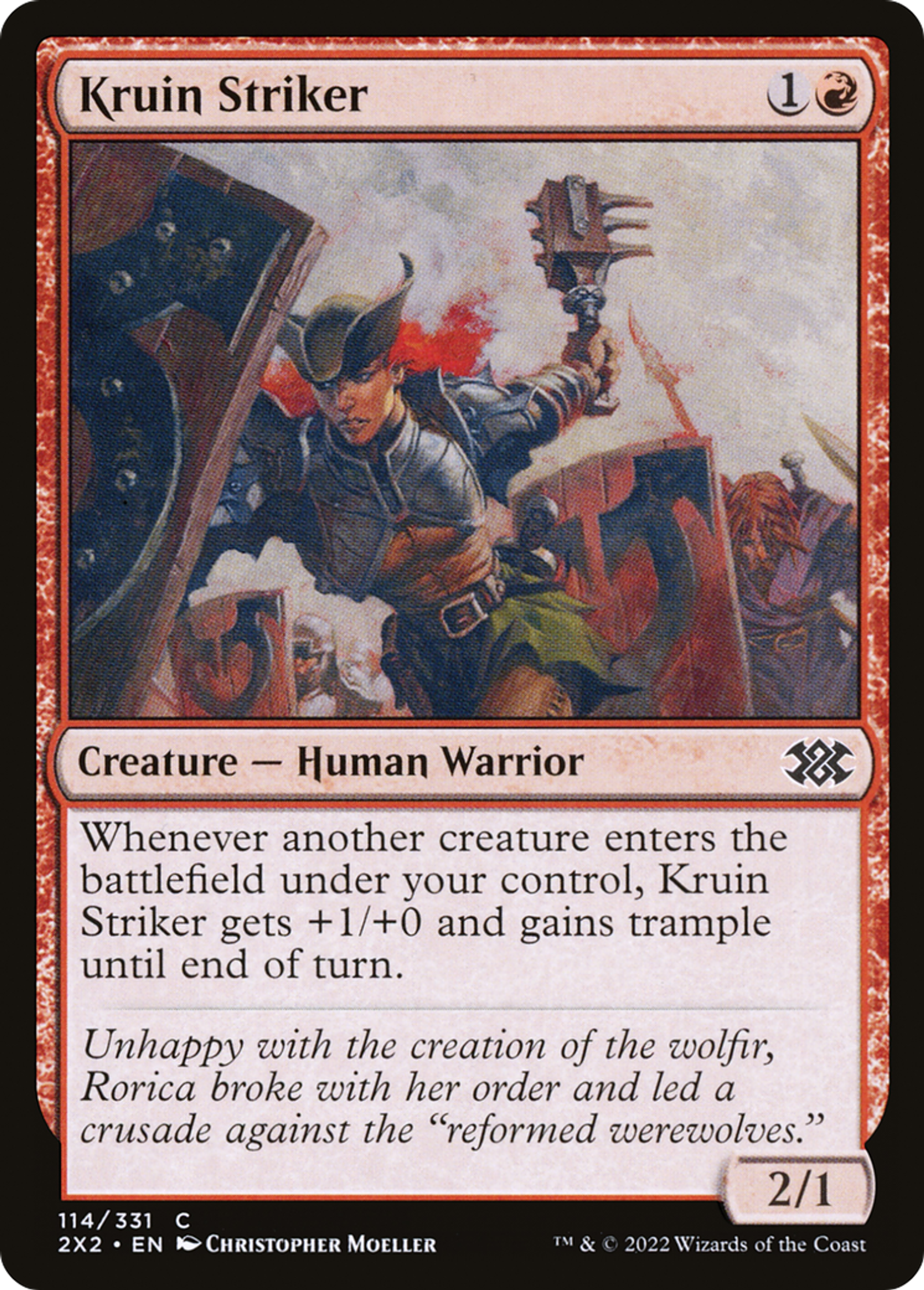 Frappeuse de Kruin — Double Masters 2022 — Magic: The Gathering