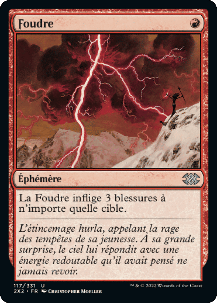 Foudre — Double Masters 2022 — Magic: The Gathering