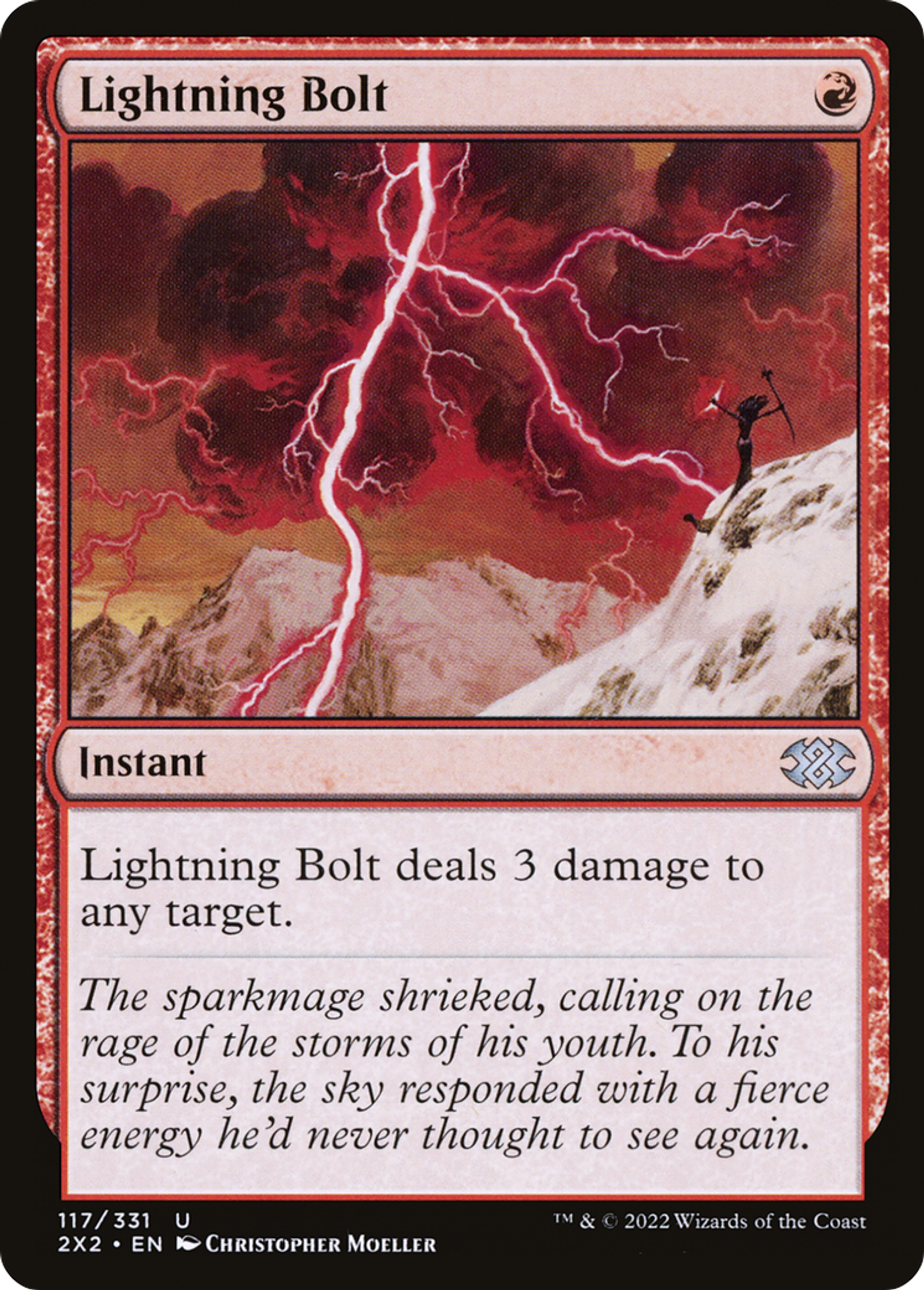 Lightning Bolt — Double Masters 2022 — Magic: The Gathering