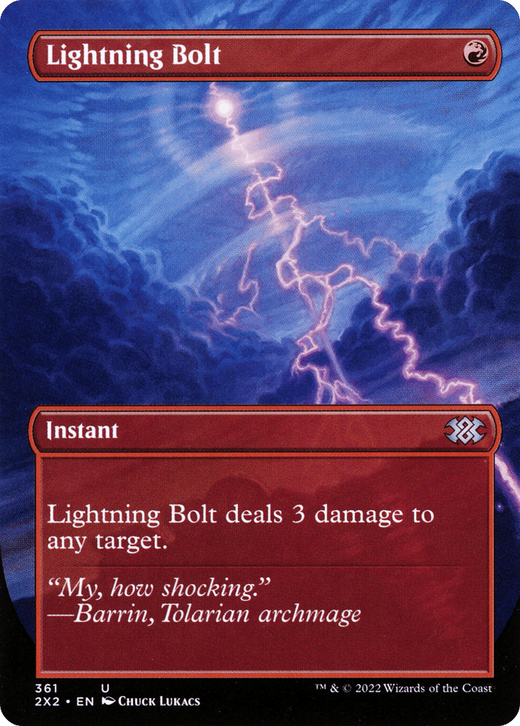 Lightning Bolt — Double Masters 2022 — Magic: The Gathering