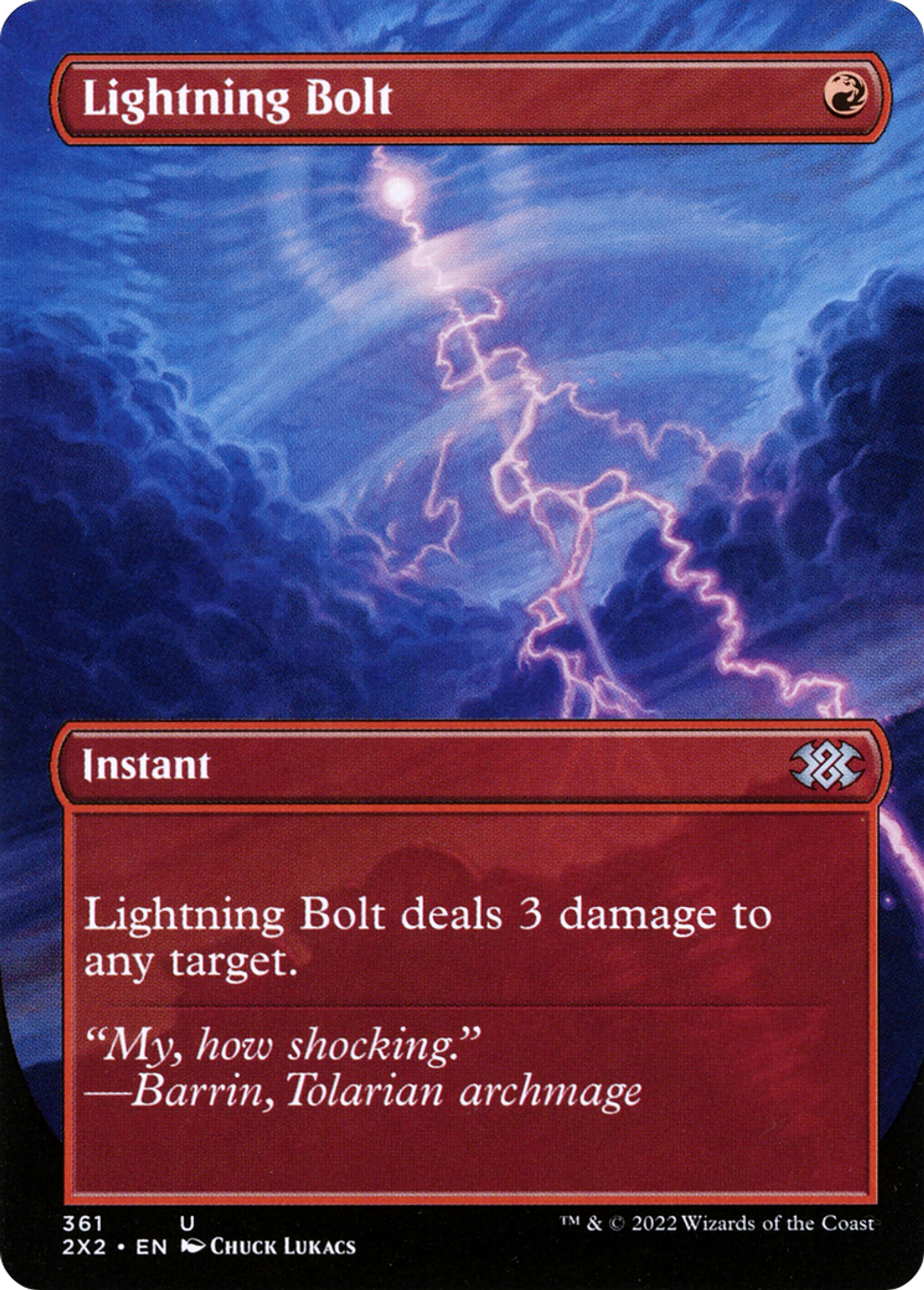 Foudre — Double Masters 2022 — Magic: The Gathering