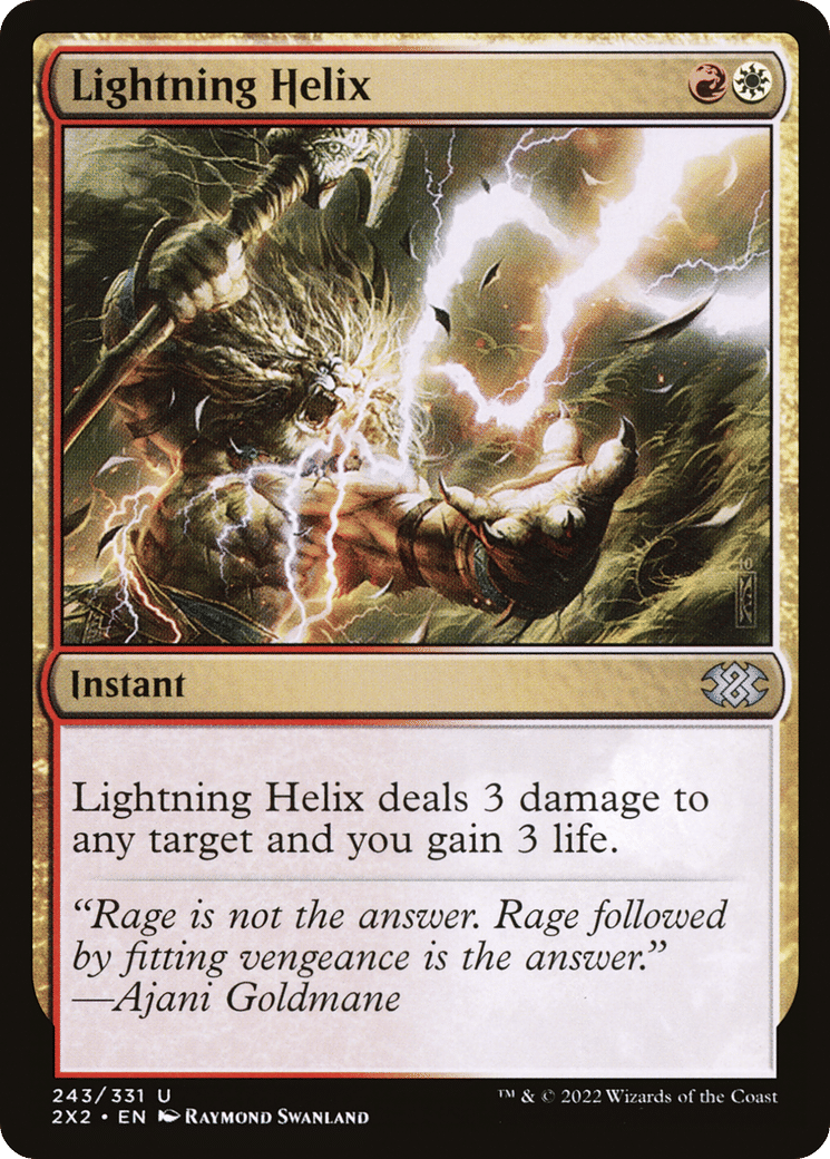 Lightning Helix — Double Masters 2022 — Magic: The Gathering