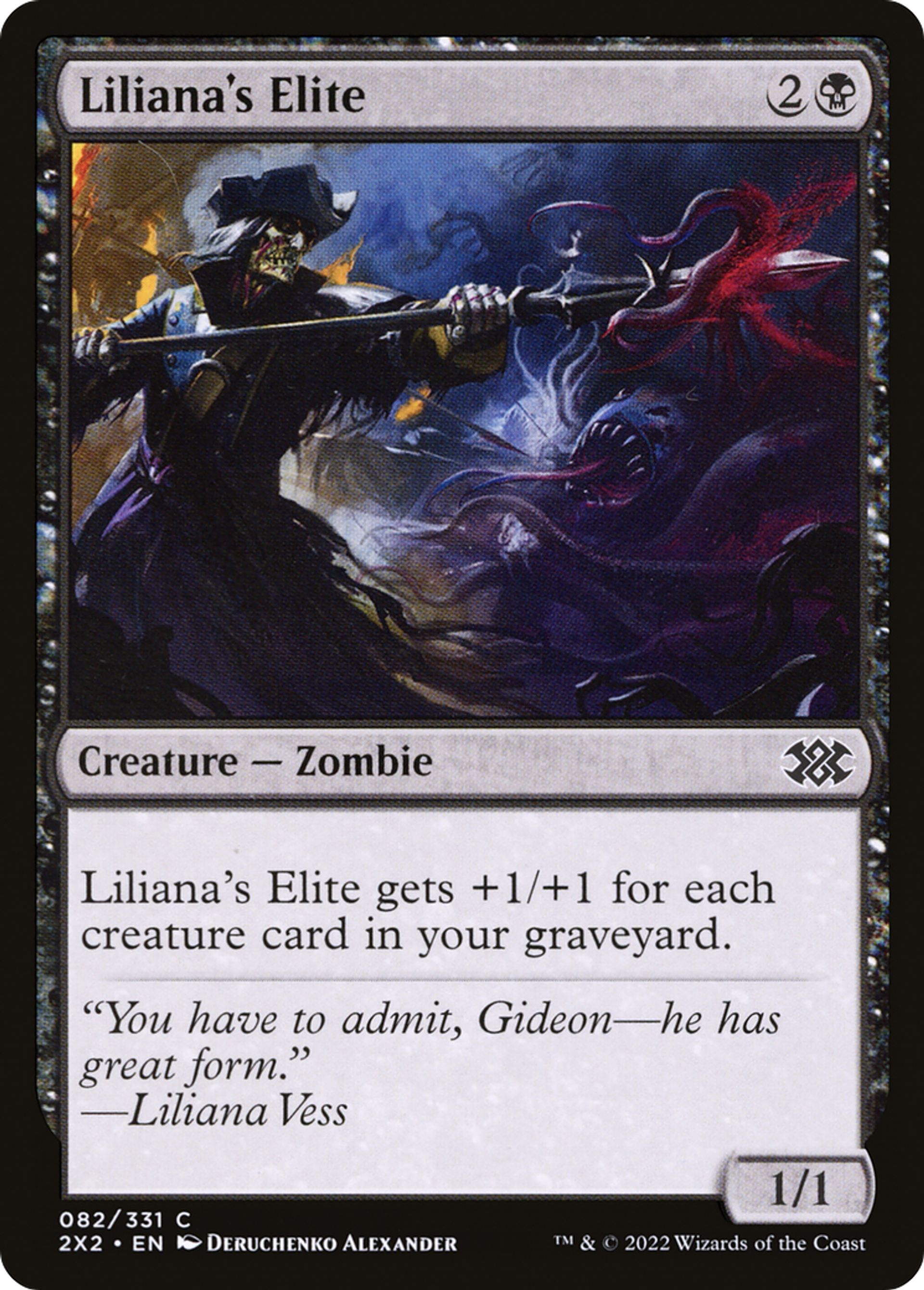 Liliana's Elite — Double Masters 2022 — Magic: The Gathering