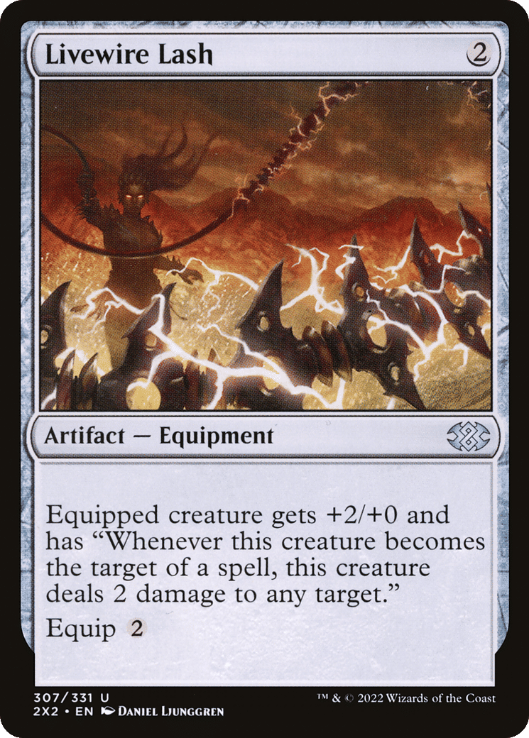 Livewire Lash — Double Masters 2022 — Magic: The Gathering