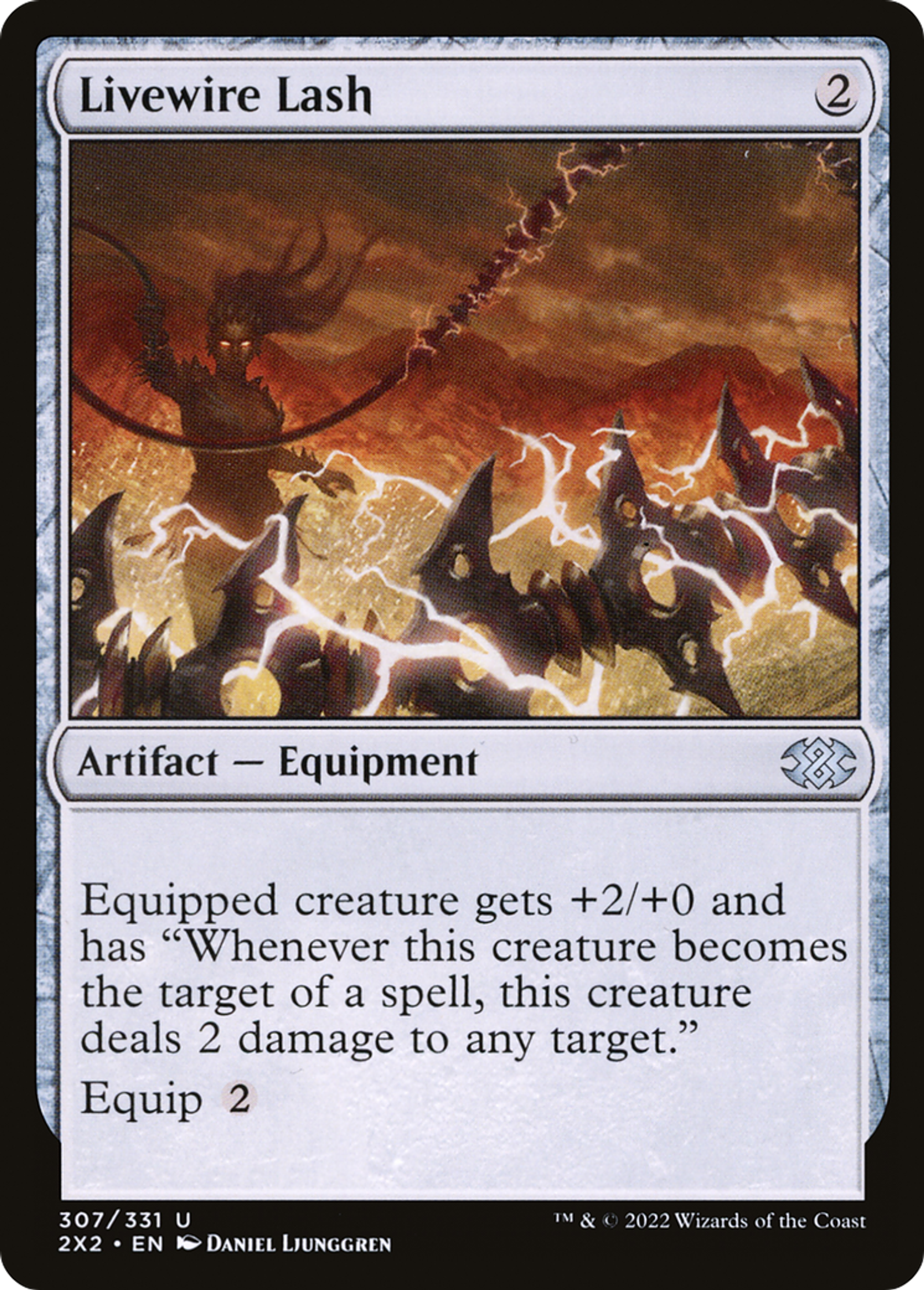 Livewire Lash — Double Masters 2022 — Magic: The Gathering