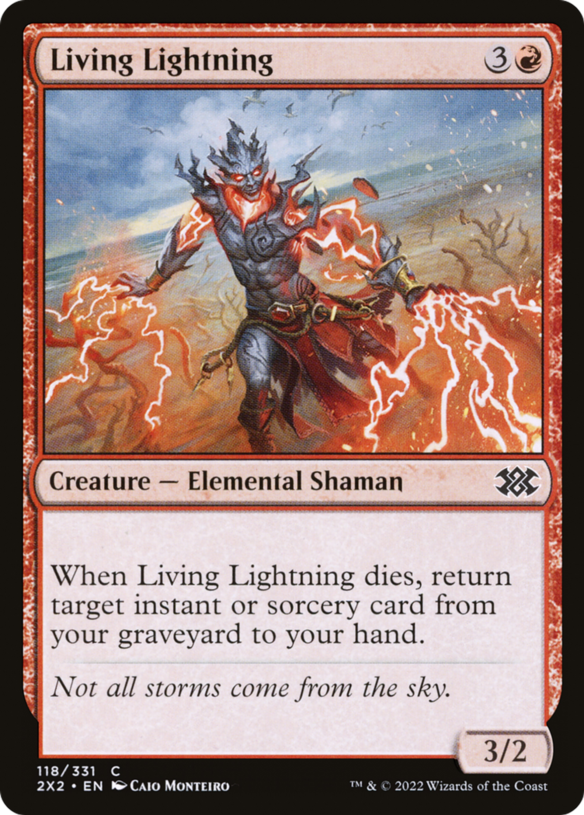 Éclair vivant — Double Masters 2022 — Magic: The Gathering