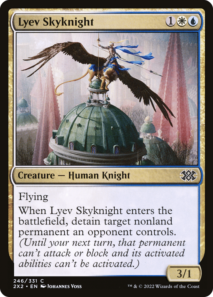 Lyev Skyknight — Double Masters 2022 — Magic: The Gathering