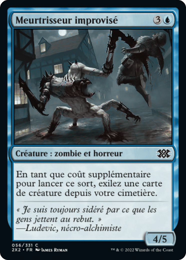 Meurtrisseur improvisé — Double Masters 2022 — Magic: The Gathering