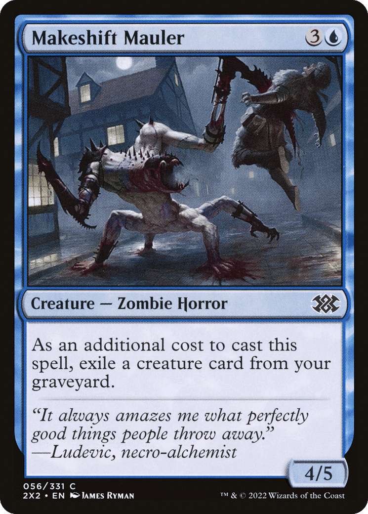 Makeshift Mauler — Double Masters 2022 — Magic: The Gathering