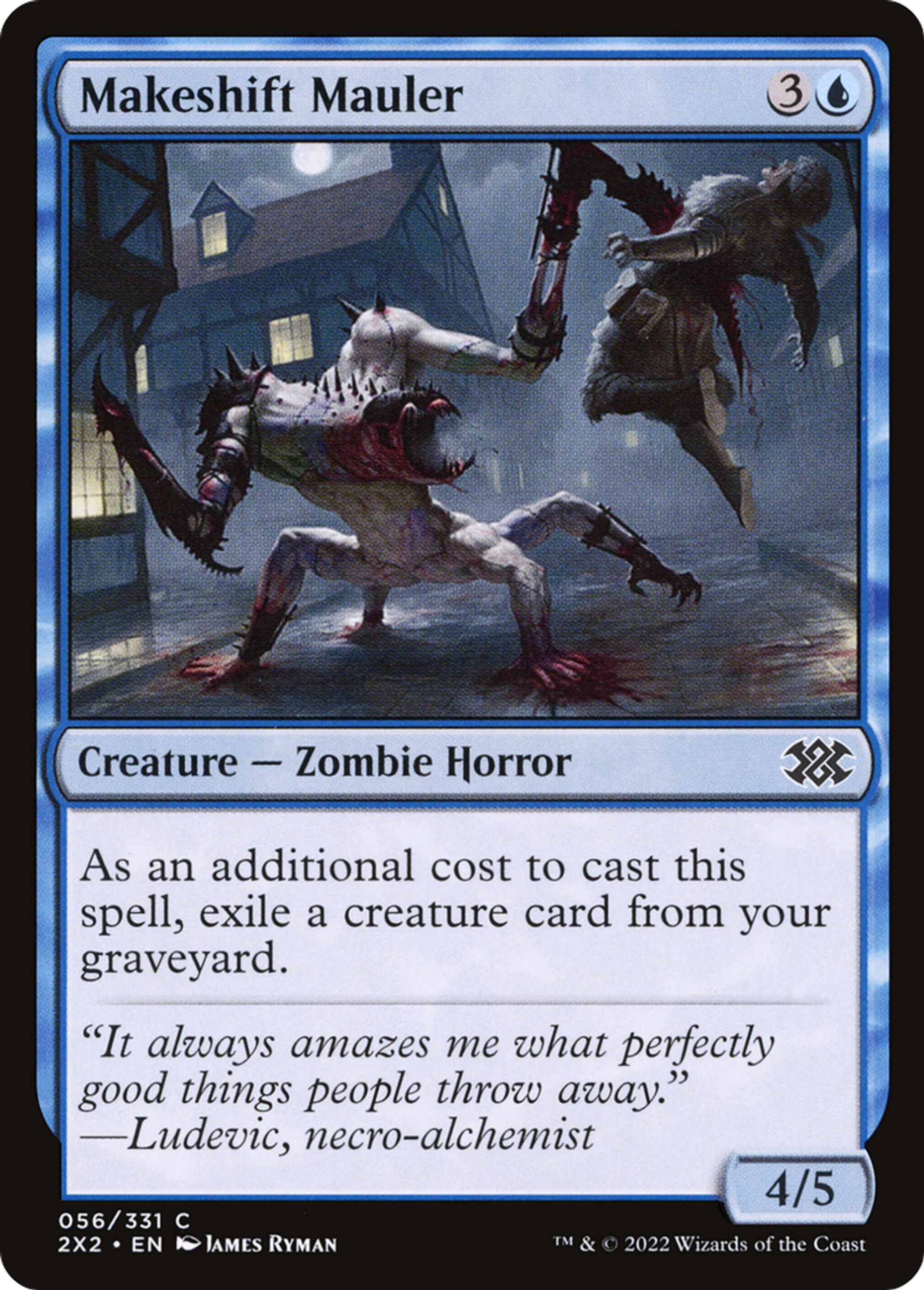 Makeshift Mauler — Double Masters 2022 — Magic: The Gathering