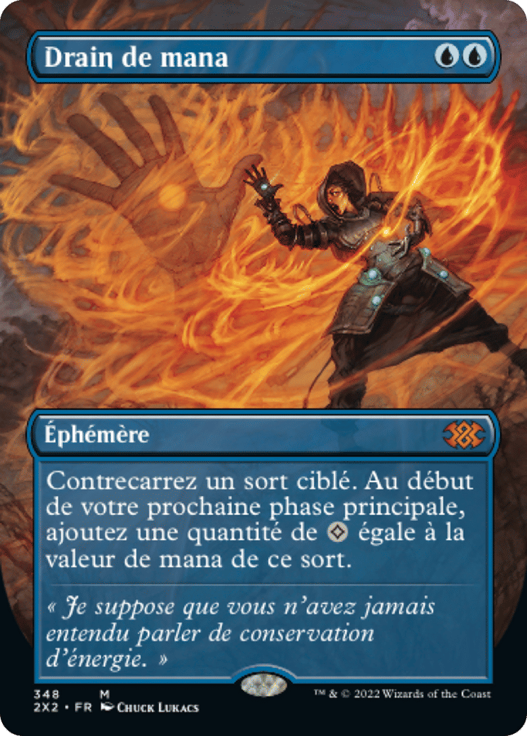 Drain de mana — Double Masters 2022 — Magic: The Gathering