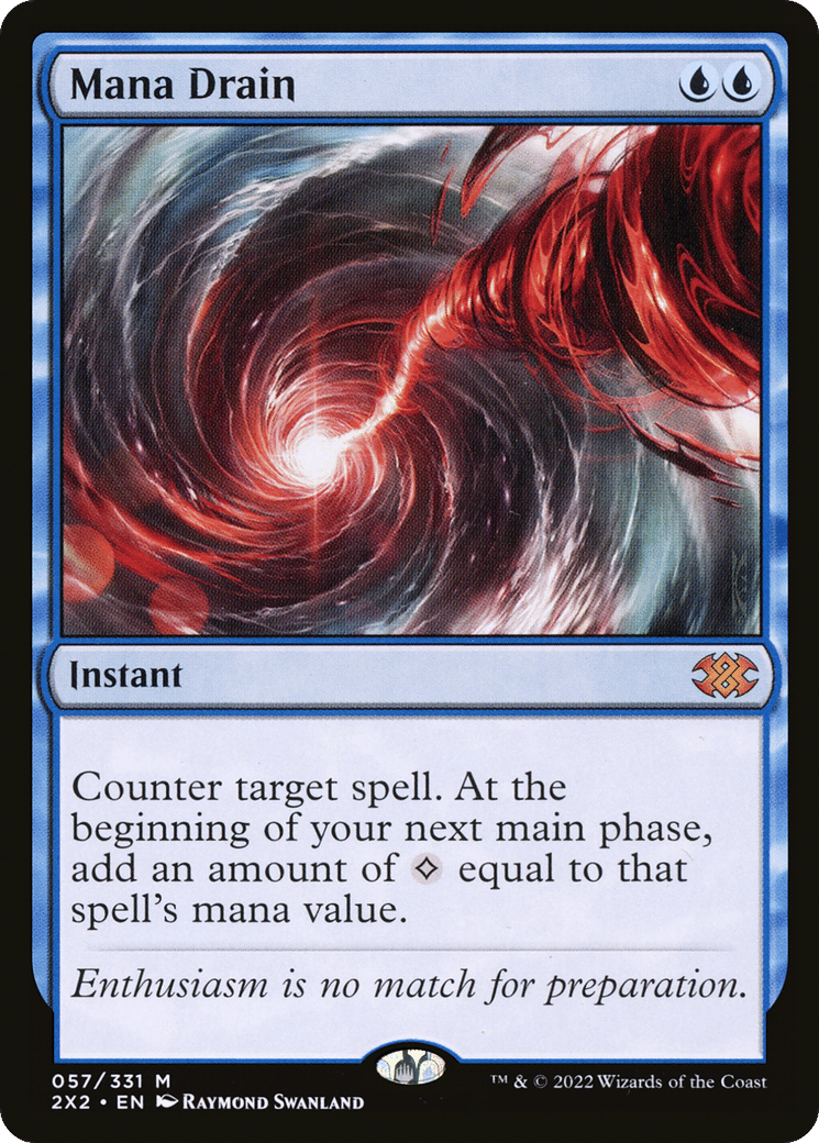 Mana Drain — Double Masters 2022 — Magic: The Gathering