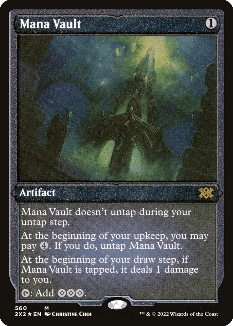 Mana Vault — Double Masters 2022 — Magic: The Gathering