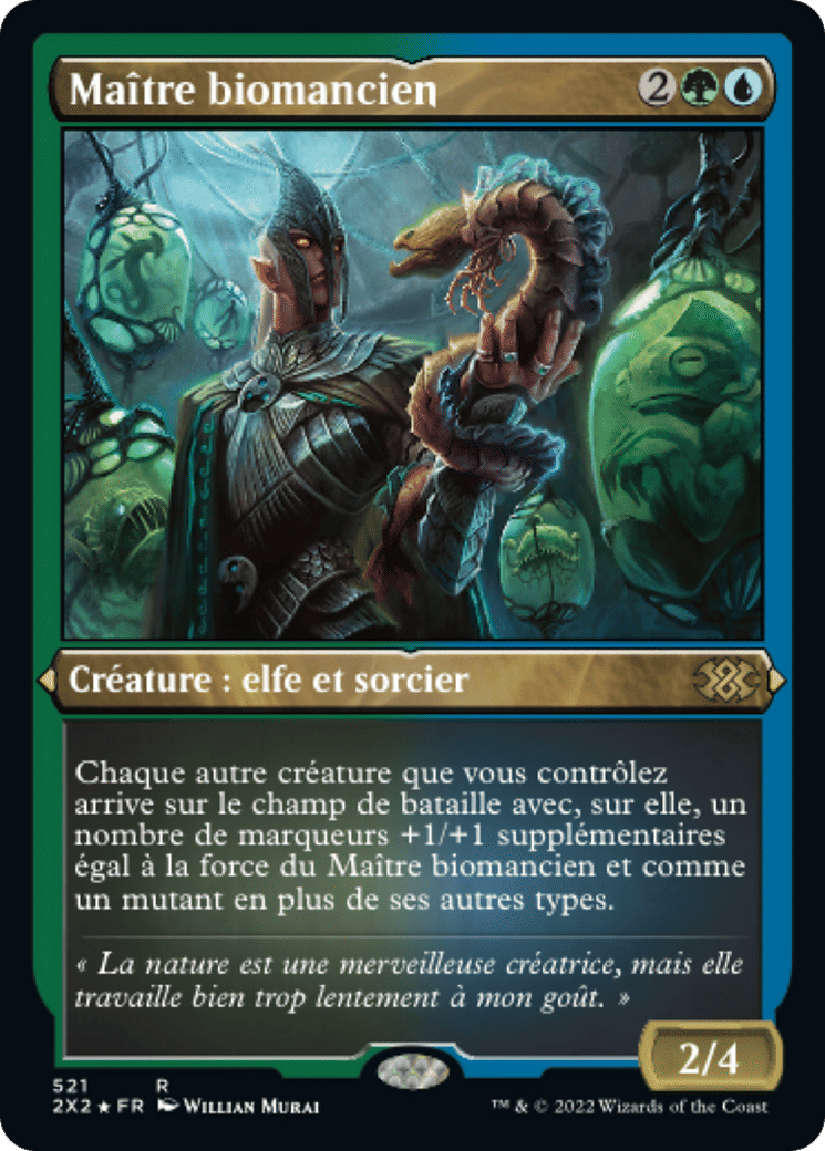 Maître biomancien — Double Masters 2022 — Magic: The Gathering