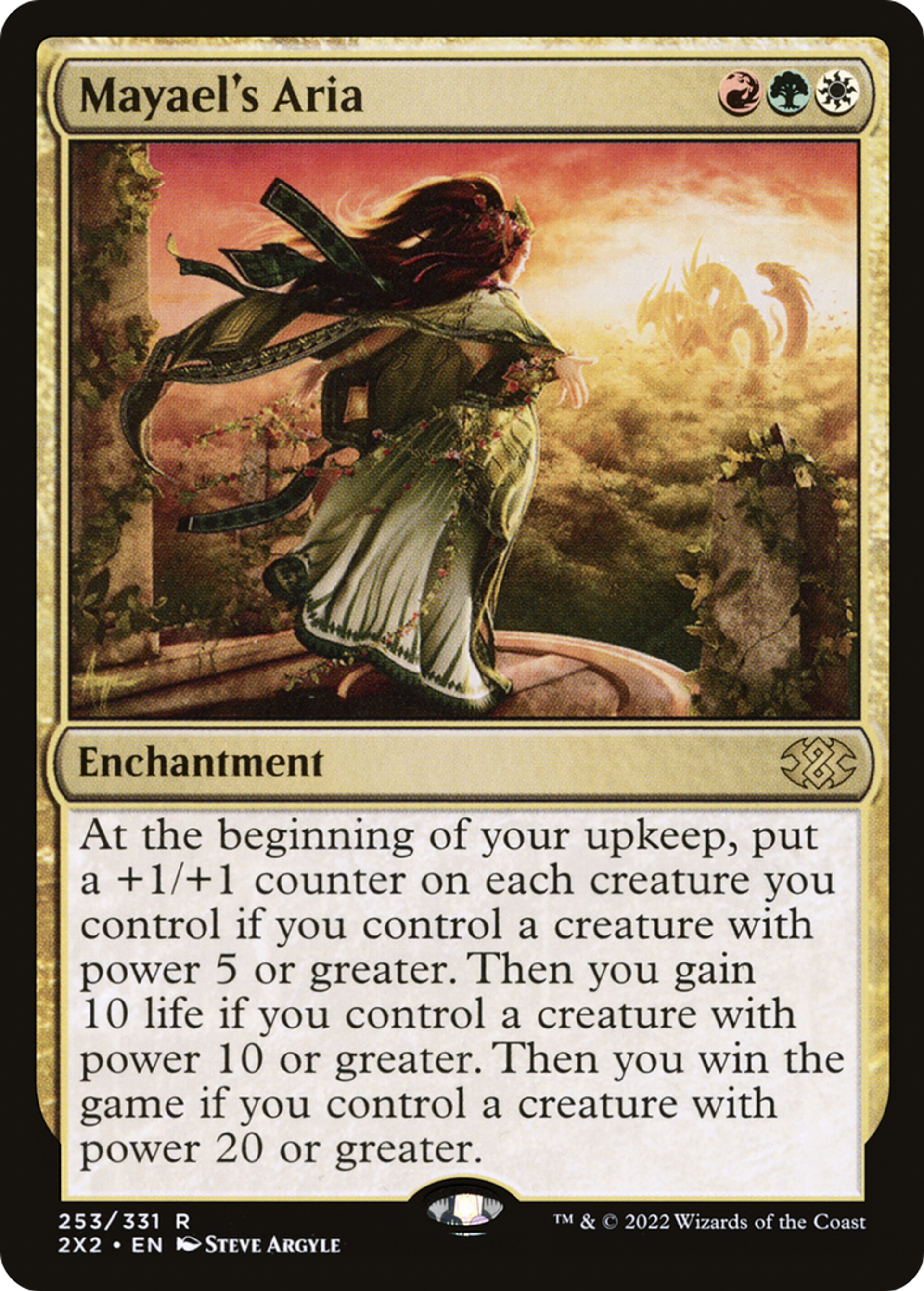 Mayael's Aria — Double Masters 2022 — Magic: The Gathering