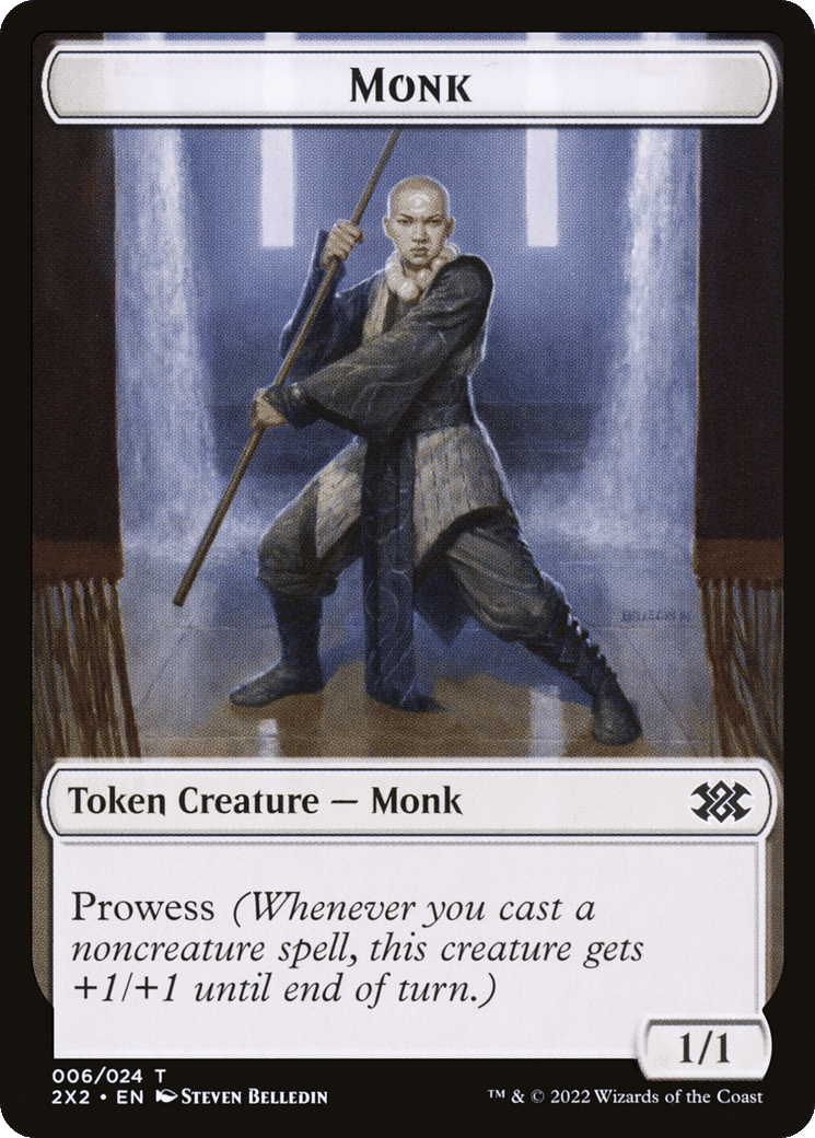 Monk — Double Masters 2022 — Magic: The Gathering