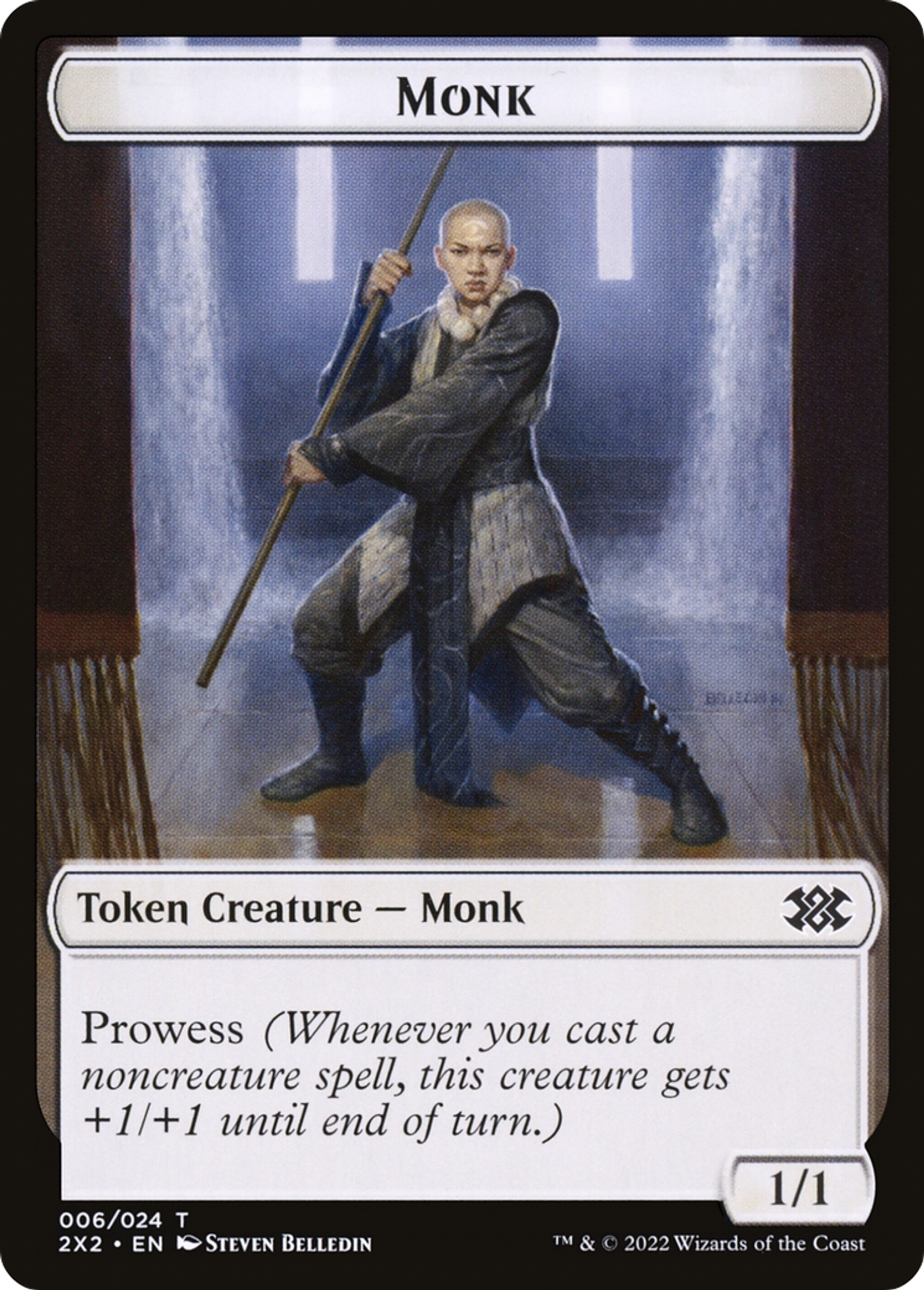 Monk — Double Masters 2022 — Magic: The Gathering