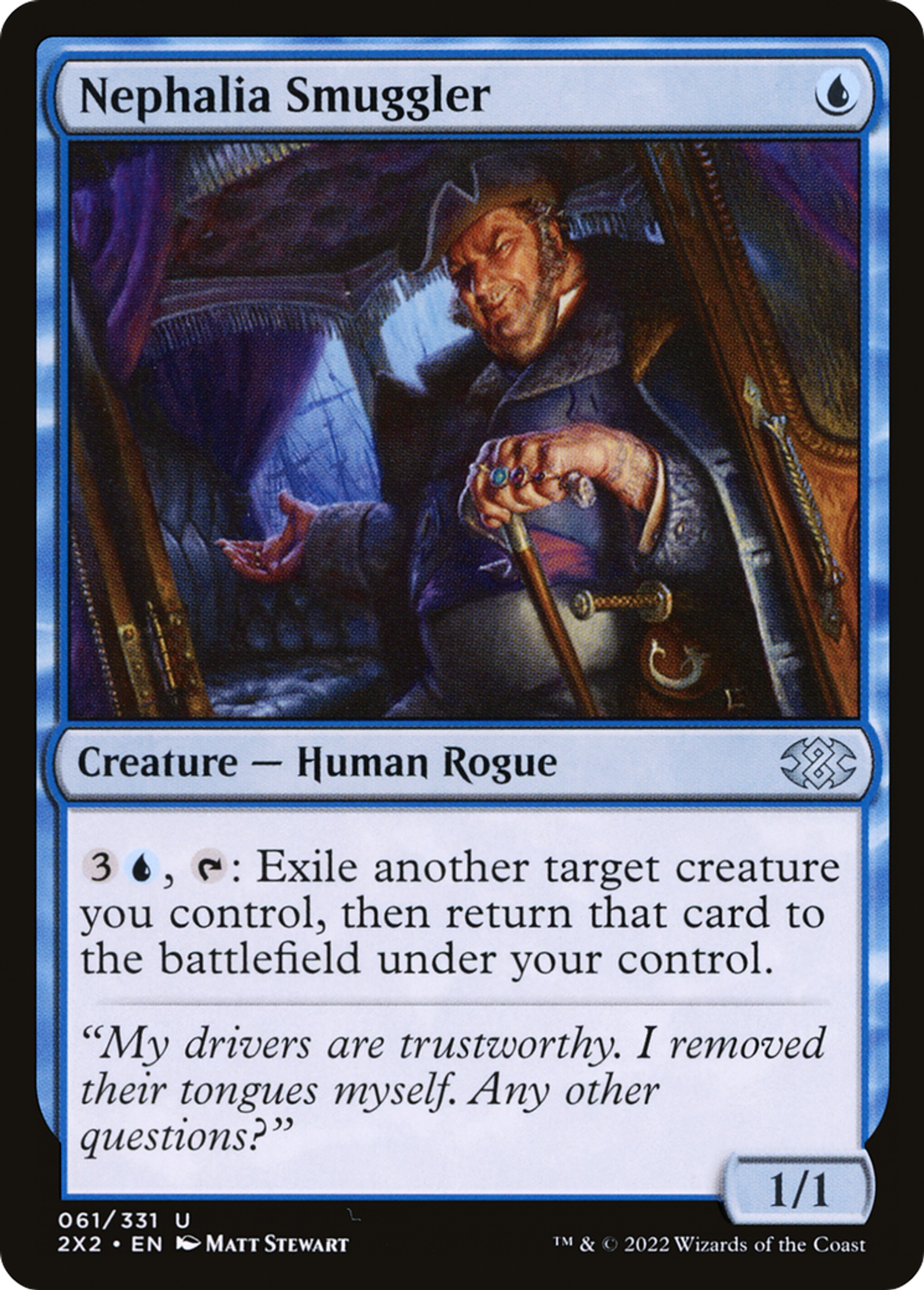 Nephalia Smuggler — Double Masters 2022 — Magic: The Gathering