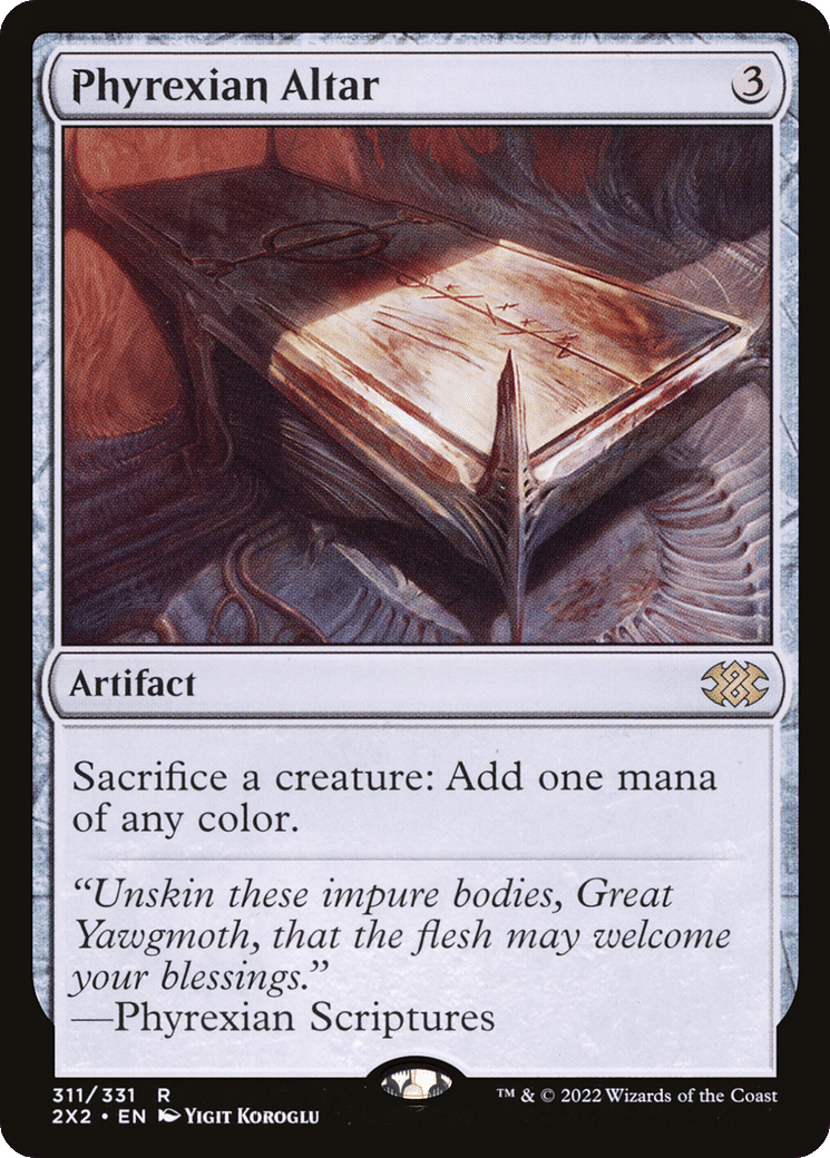 Phyrexian Altar — Double Masters 2022 — Magic: The Gathering