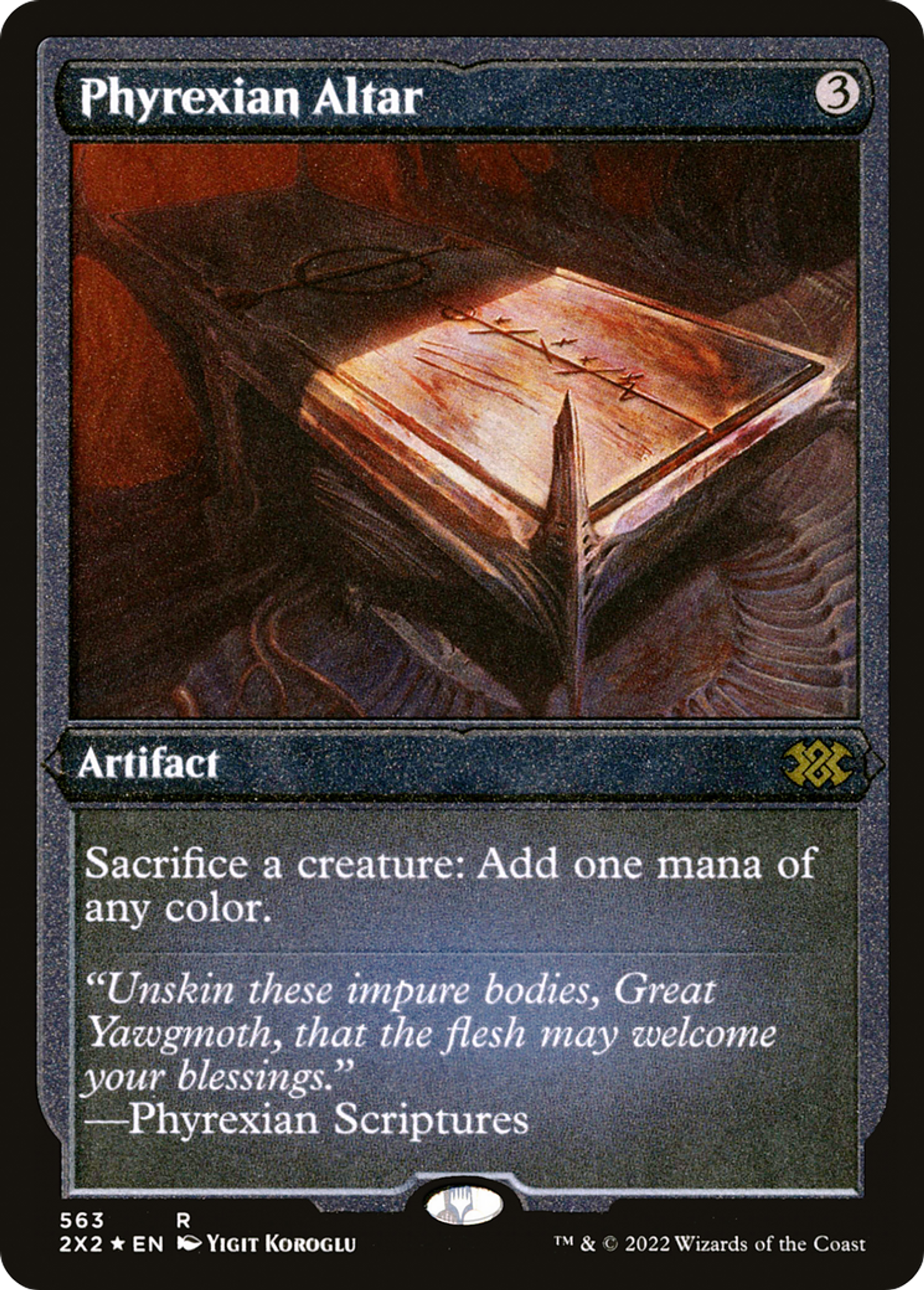 Autel phyrexian — Double Masters 2022 — Magic: The Gathering