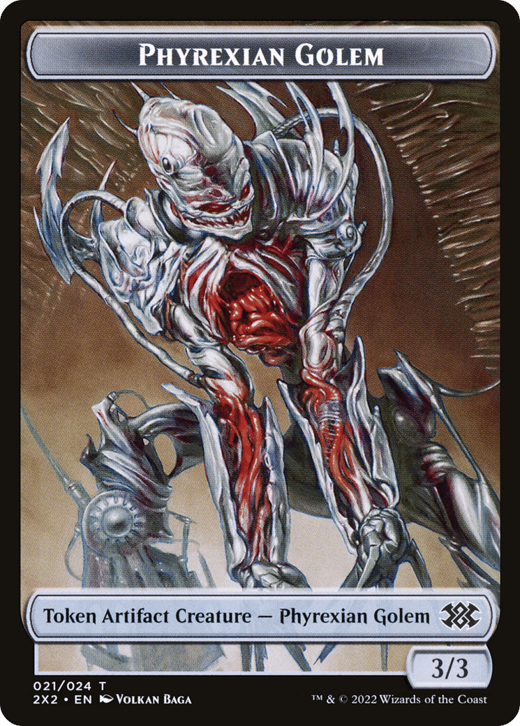 Phyrexian Golem — Double Masters 2022 — Magic: The Gathering