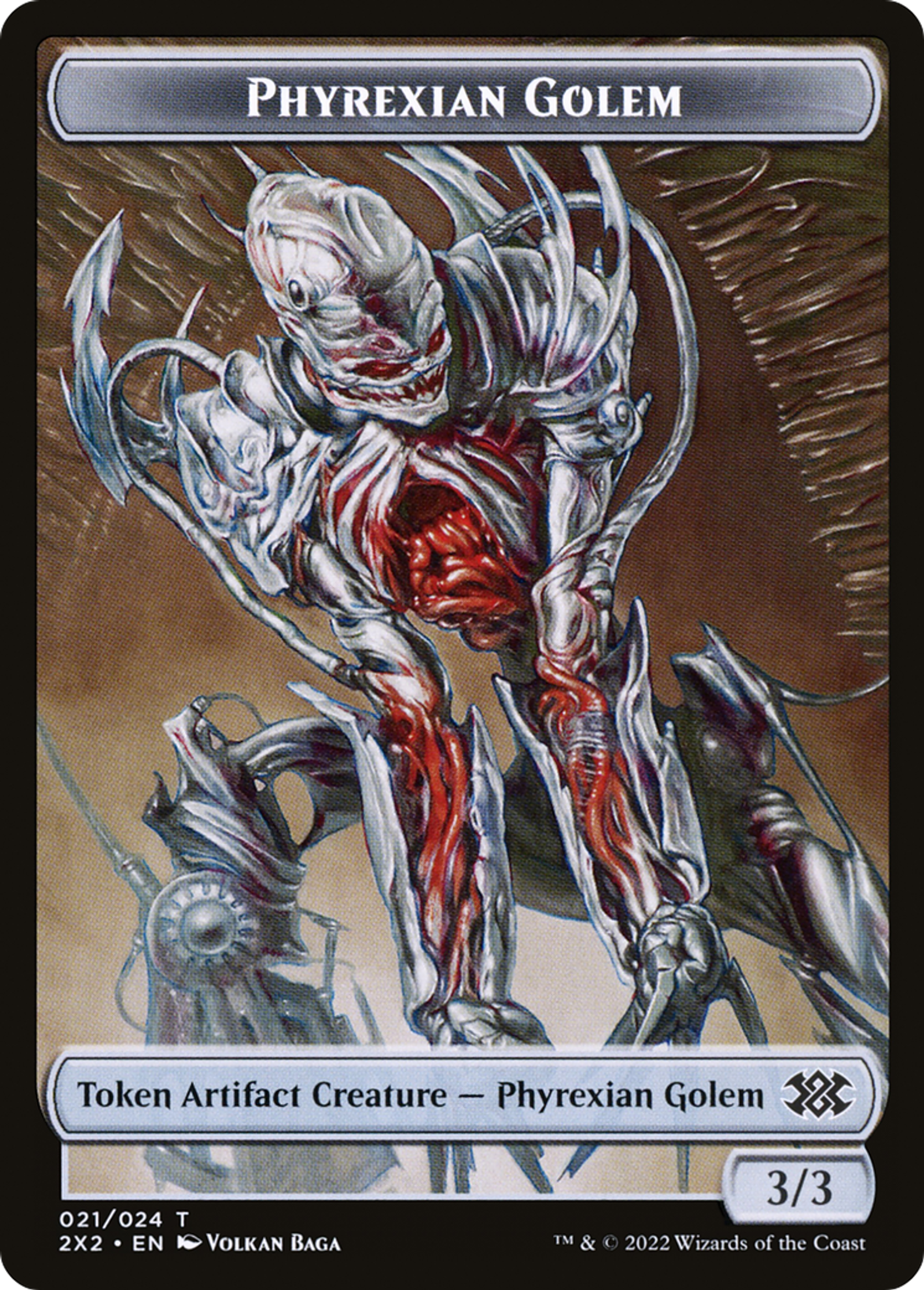 Phyrexian Golem — Double Masters 2022 — Magic: The Gathering