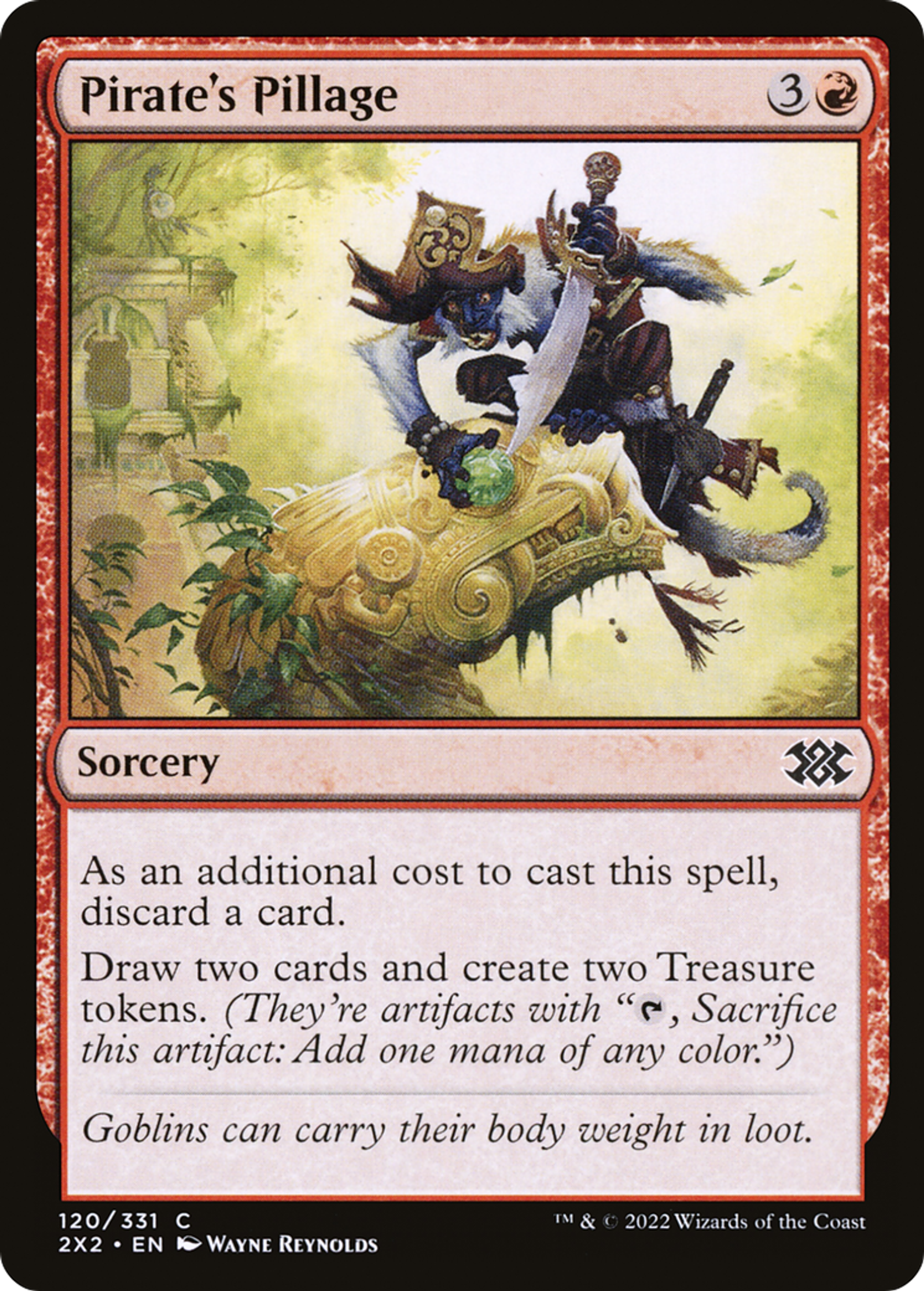 Pillage de pirate — Double Masters 2022 — Magic: The Gathering