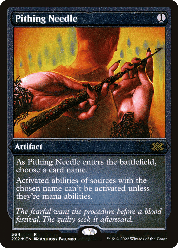 Pithing Needle — Double Masters 2022 — Magic: The Gathering