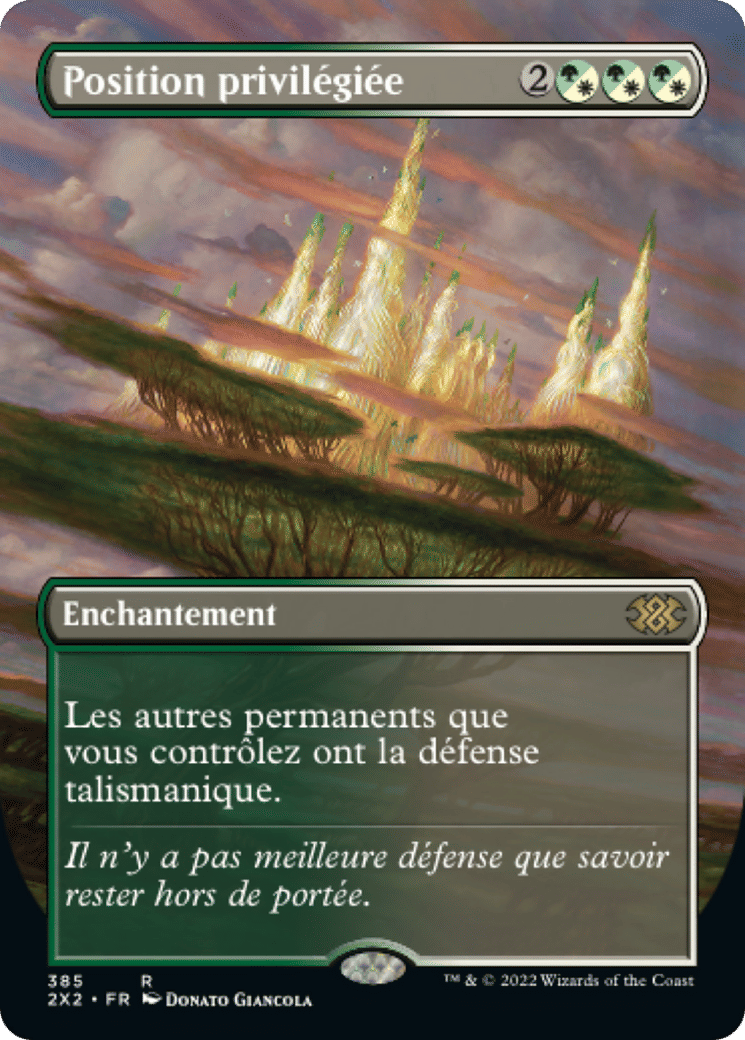 Position privilégiée — Double Masters 2022 — Magic: The Gathering