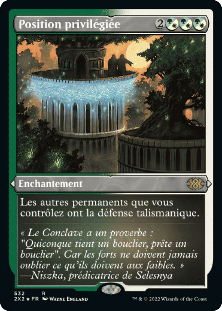 Position privilégiée — Double Masters 2022 — Magic: The Gathering
