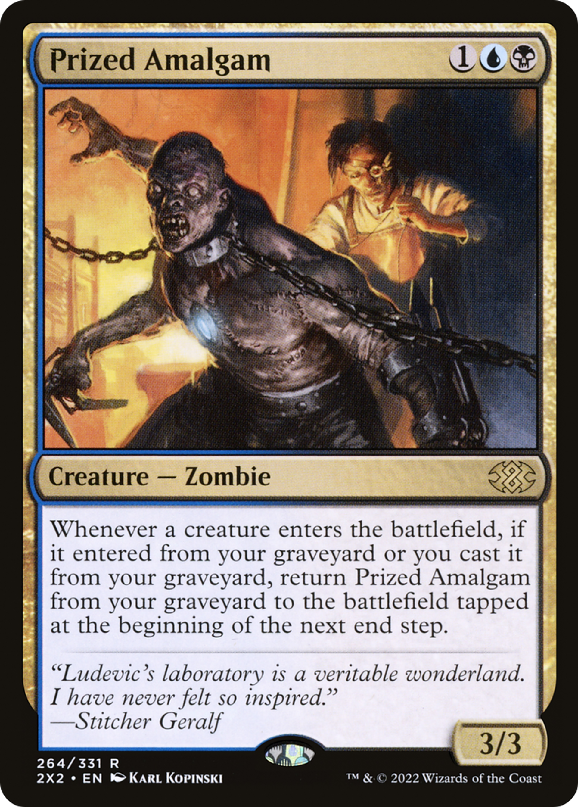 Prized Amalgam — Double Masters 2022 — Magic: The Gathering