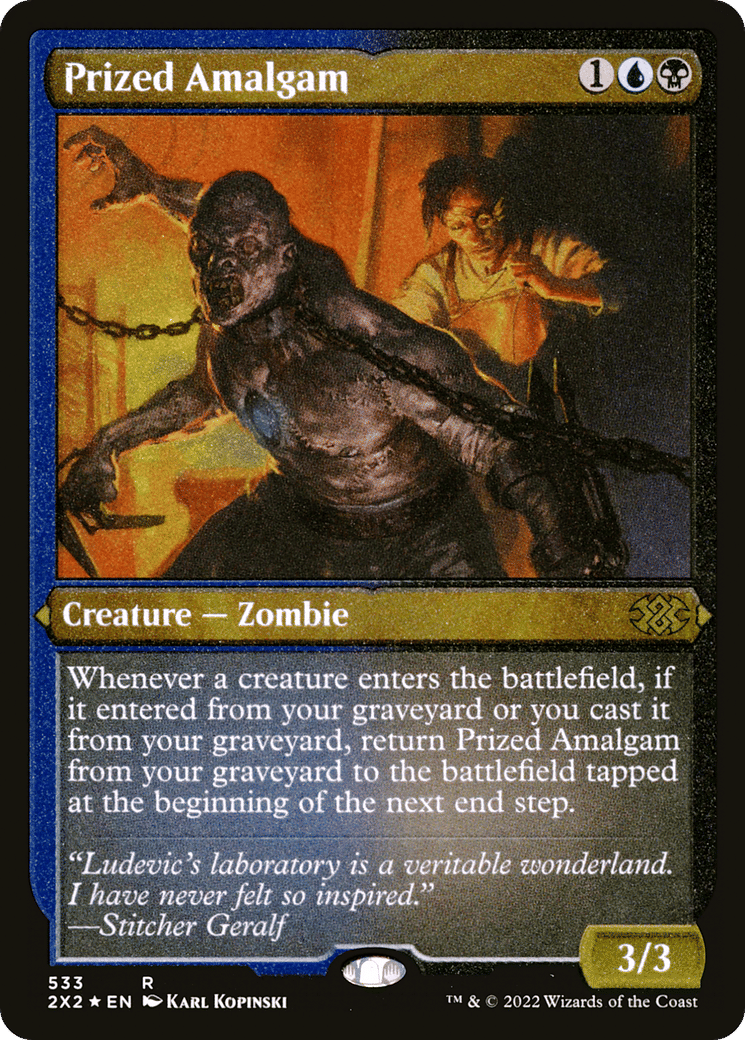 Prized Amalgam — Double Masters 2022 — Magic: The Gathering