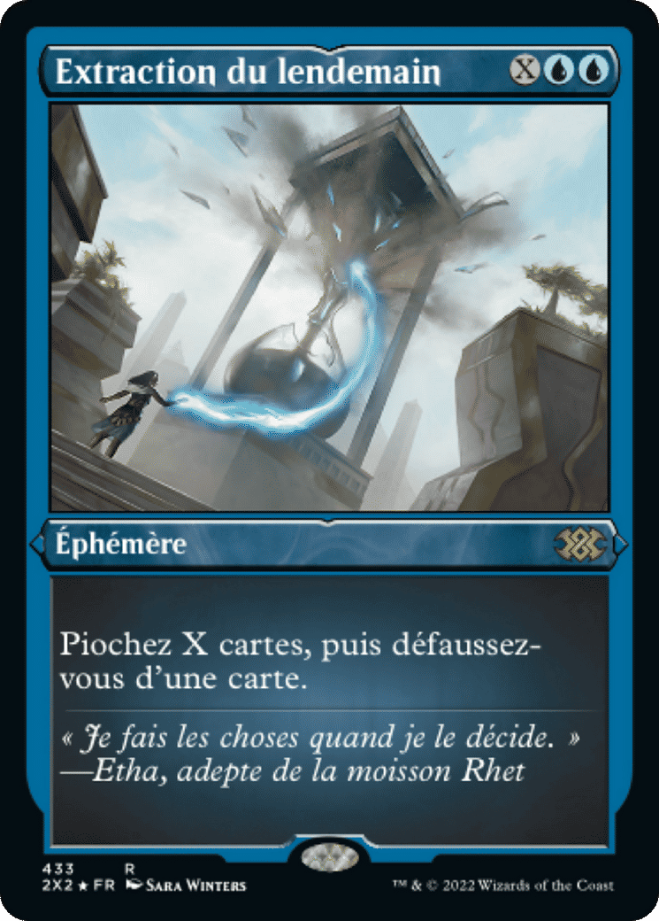 Extraction du lendemain from Double Masters 2022 - Magic: The Gathering