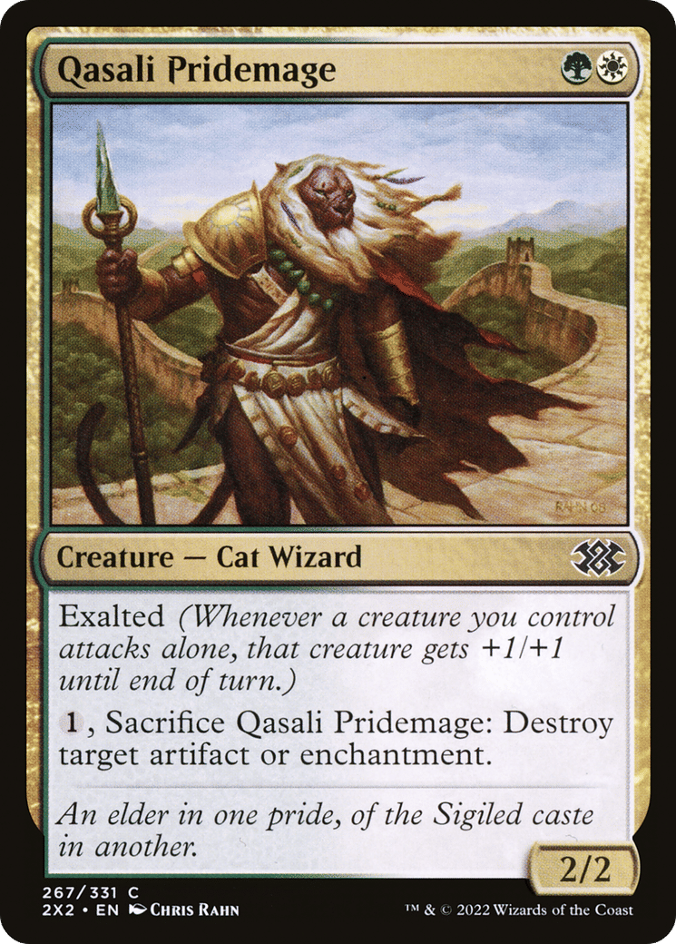 Qasali Pridemage — Double Masters 2022 — Magic: The Gathering