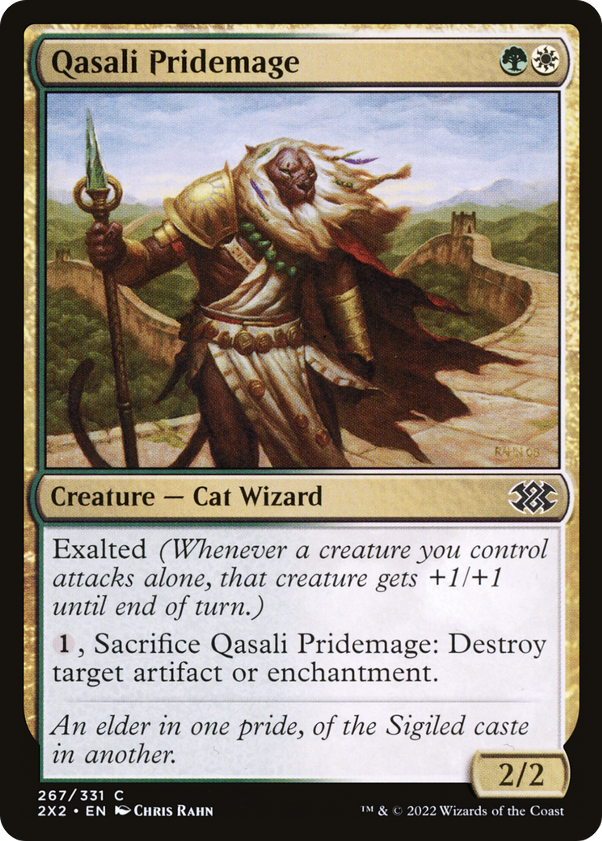Qasali Pridemage — Double Masters 2022 — Magic: The Gathering