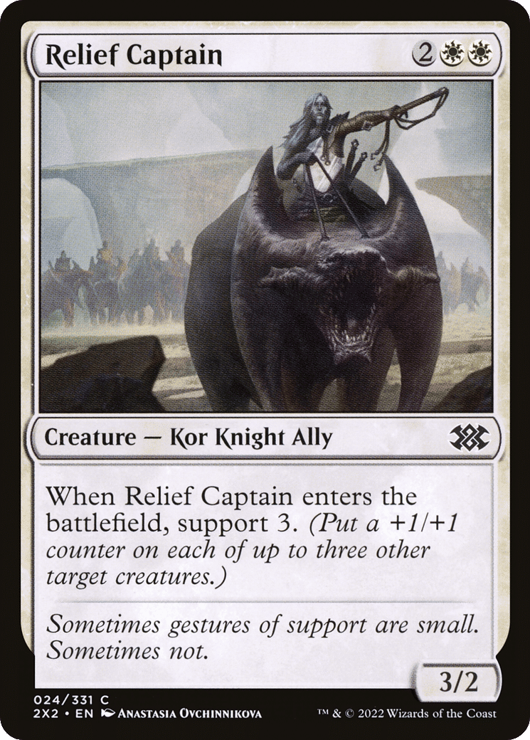 Relief Captain — Double Masters 2022 — Magic: The Gathering