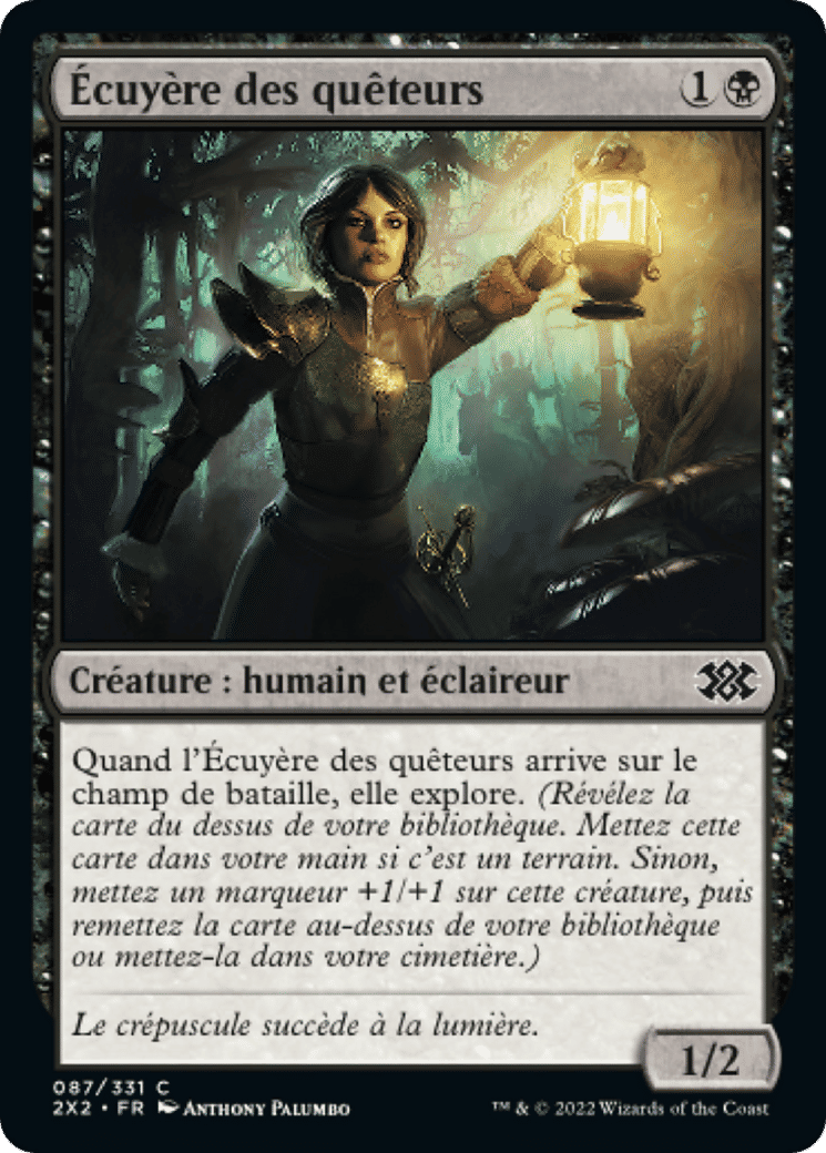 Écuyère des quêteurs — Double Masters 2022 — Magic: The Gathering
