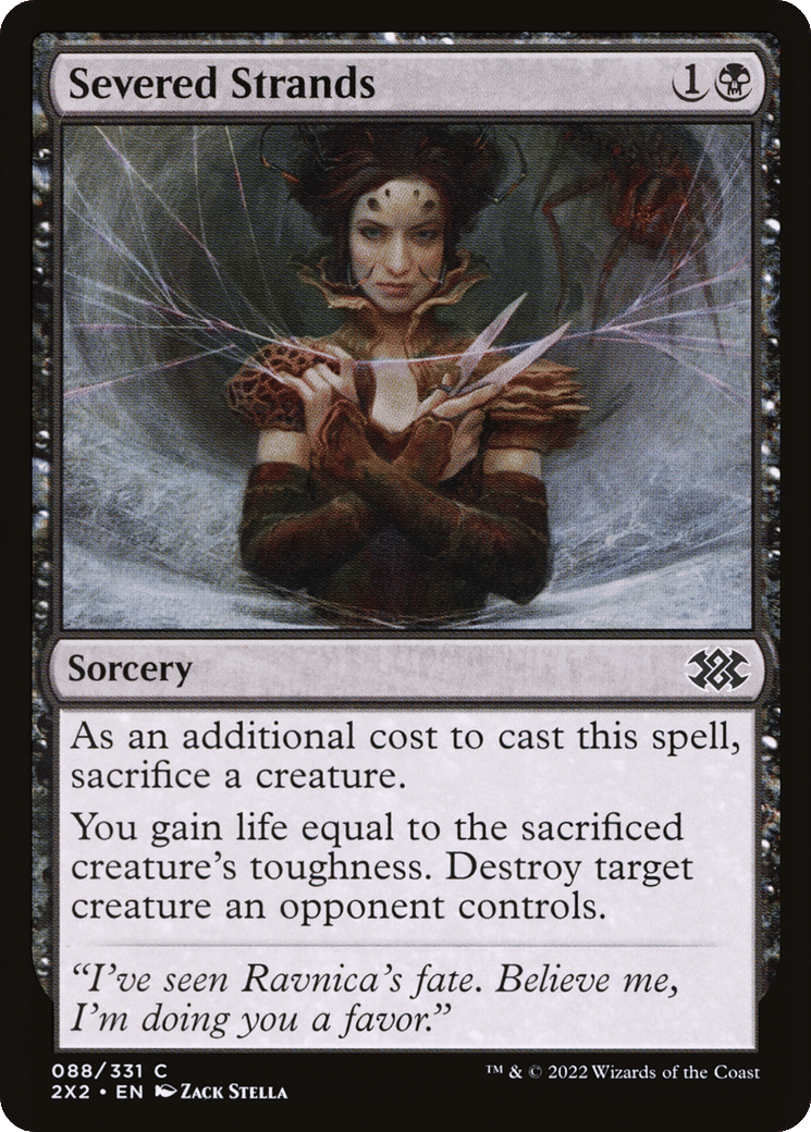 Severed Strands — Double Masters 2022 — Magic: The Gathering