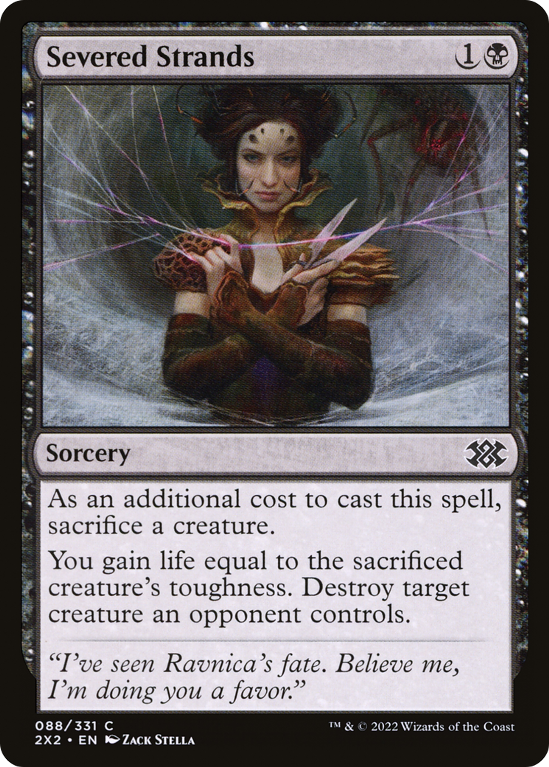 Severed Strands — Double Masters 2022 — Magic: The Gathering