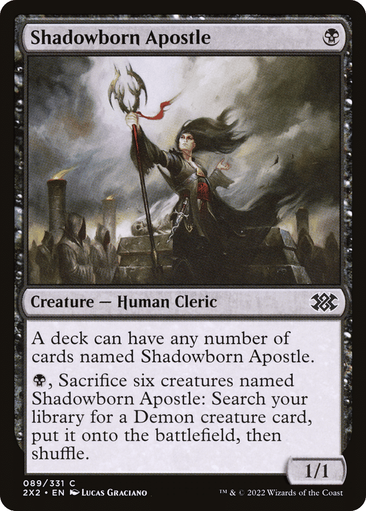 Shadowborn Apostle — Double Masters 2022 — Magic: The Gathering